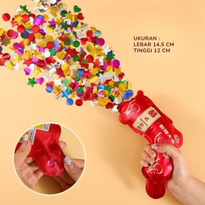 WED Popper Party Bentuk P*stol Lucu / Popper Wedding Party WED140