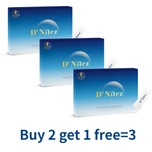 【Buy 3 free 1】DNitez – Daelife | Improve sleep quality | Box of 30 packs