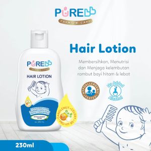 Purebb Hair Lotion - Menjaga Kesehatan & Memelihara Rambut Bayi | Perawatan Rambut Lembut Bayi