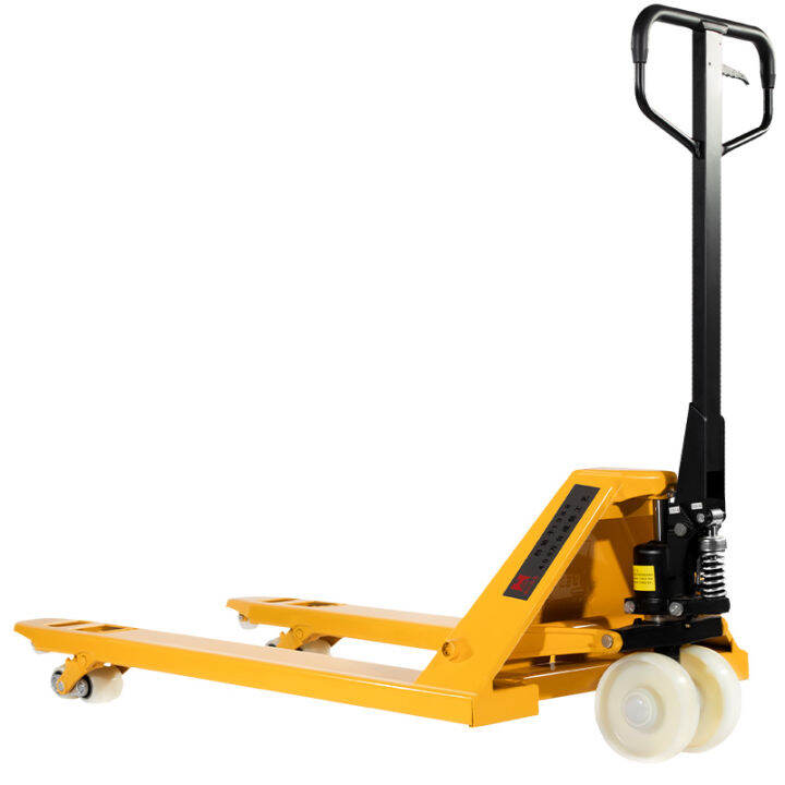 DEKES Hydraulic Hand Pallet Truck  ,Pallet Jacklift,Heavy Duty  3 tons 685 integrated pump nylon wheel (full rib) with auxiliary wheels manual hydraulic pallet truck forklift pallet hydraulic hand push trailer loading and unloading truck