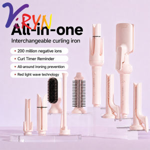 ViRYN 9 in 1 Automatic Hair Curler And Styler Set With Scalding Proof Long Hair Comb Styling Tool Pelurus Pengeriting Rambut Automatik