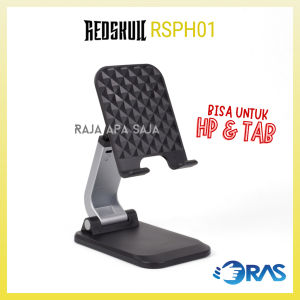 Phone Holder HP Tab Di Meja Dudukan Senderan Stand Hanpdhone Tablet Redskull RSPH01