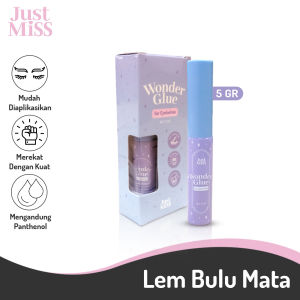 Just Miss Wonder Glue For Eyelashes Lem Bulu Mata BPOM 5 GR Eyelash Glue Make Up JUS-WNDR-GLUE