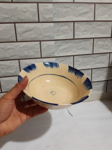 Set 5 Tô gốm phết lớn 20 x 7 cmhàng đá thô sơ