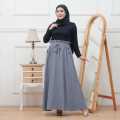 Rok payung Crinkle Premium Pinggang Karet Dan Tali Ada Sakunya Kanan kiri standar Jumbo / Skirt Crinkle Crincle Kringkel Premium / Rok Korean Style / Rok kekinian. 