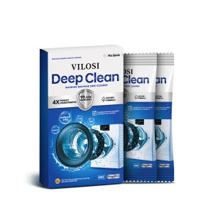 1kotak 2Pcs Serbuk Pembersih Mesin Cuci Daily Washing Machine Cleaner Pbersih Mesin Cuci Pembersihan Mendalam Untuk Menghilangkan Kotoran Dan Bau