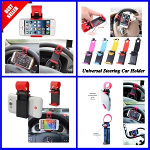 Car Holder handphone Mobil Pasang Di Stir Dudukan Hp Bisa Untuk Holder Motor Sepeda Universal MS