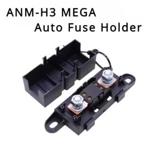 2026 1PCS ANM-H3 MEGA Auto Fuse Holder/ANM Bolt-on blade fuse holder Flat Type Fuse 30A50A 60A 70A 80A 100A 125A 175A 200A 225A -500A