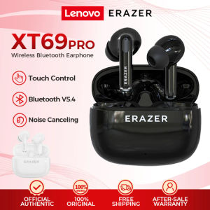 Lenovo Erazer XT69 Pro Al Translator Earbud Bluetooth Earphone Wireless Earbuds TWS Noise Reduction Sport Headset Smart Stereo Low Latency Gaming Earphones With Mic HIFI Music Waterproof