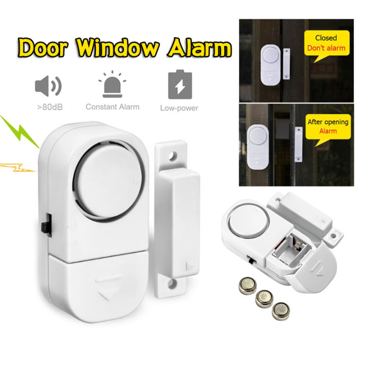 Original Wireless Door and Window Entry Alarm Burglar Magnetic Adhesive Tape Sensor System