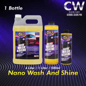 [ Car Wash Shampoo 2 in 1 ] Ultimate Nano Car Wash Foam Nano Snow Wash Shampoo For Car Wash Wax Sabun Kereta Cuci 洗车高泡