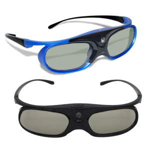 3D Glasses Active Shutter Eyewear Rechargeable Glasses Circular Glasses For DLP NEC Optoma Zhige XGIMI 3D Projectors