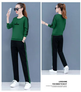 Bộ đồ thể thao nữ đẹp dài tay B94 bộ đồ cao cấp mặc nhà mùa thu đông quần áo trung niên kiểu thời trang cho người lớn tuổi trung tuổi cao cấp sang trọng - Bộ ngủ cho mẹ cho bà U40 U50 U60 U70 giá rẻ Bigsize cho người mập