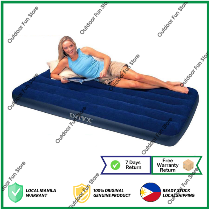 Inflatable Air Bed Single Queen King Mattress With Pump Electric ...