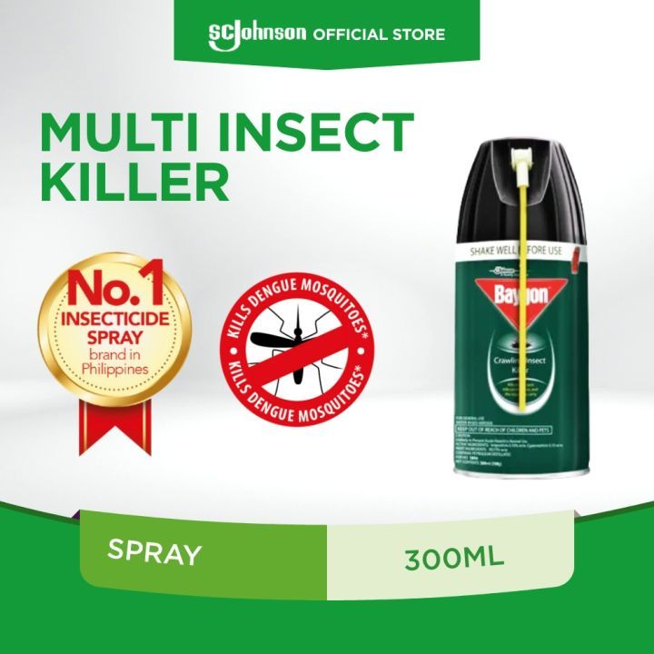 Baygon Aerosol Cockroach Killer | 300ml | Lazada PH