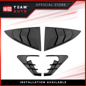 TeamAutoCare TAC40107 Tesla Model 3 Rear Car Shutter Cover + Side Fender Cover - 4 Pcs