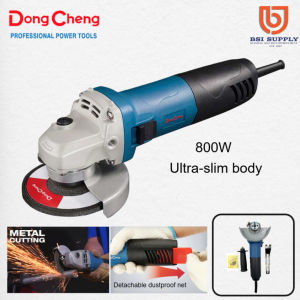 (SG STOCK) Dong Cheng 4inch Angle Grinder with Dust Filter (DSM09-100S)(BDC8024-09S)