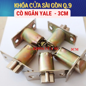 💥 Sale 50%💥 Cò ngắn tay nắm tròn Yale 3cm - Thay cho khóa tròn cửa gỗ nhựa composite
