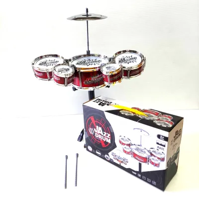 Drum Set ชุดกลอง ของเด็กเล่น ของเล่น อย่างดี กลอง พร้อม อุปกรณ์ สินค้า ตรงปก พร้อมส่ง ส่งเร็ว จากไทย 6691