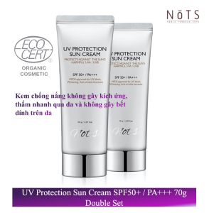 [Event]Combo 2 Kem chống nắng bảo vệ toàn diện NoTS UV Protection Sun Cream 70g SPF 50+/PA+++ UVA/UVB Double Set