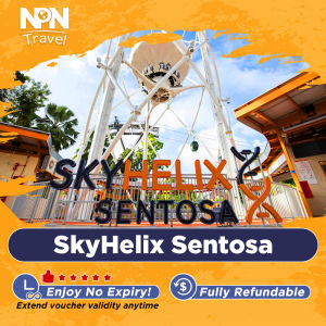 [New! SkyHelix Sentosa] New Sky Helix (Open Date) 360° views open-air panoramic ride ticket Singapore/Resorts World/E-Voucher/Attraction/Activities 新加坡/圣淘沙/高空露天全景/景点/旅游/电子门票