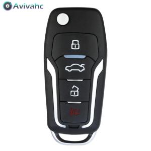 Remote Control 4 Buttons Gate Opener Remote 433.92 MHz Universal Duplicator Key High Sensitivity for Car Home Garage Door Gate