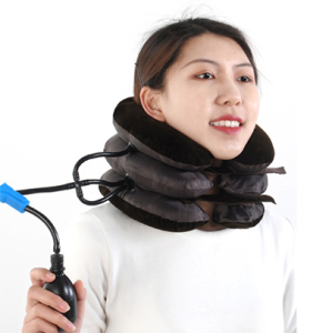 Neck Support Bantal Terapi Pompa Penegak Leher Air cervical traction