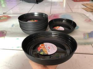 Piring Plastik 8 inch japan series-piring makan-piring saji-piring desert-piring nasi