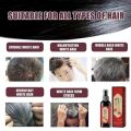 Saffron Hair Blackening Spray Black Ganoderma Lucidum Polygonum Multiflorum Original Herbal Extracts Hair Serum Promotes Hair Growth Covers Gray Hair Hair Conditioner Scalp Care Oil Control Anti-Hair Loss Portable Leave-in Spray Saffron Essence Spray. 