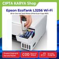 Epson EcoTank L3256 WiFi All-In-One Ink Tank Printer (Print-Scan-Copy). 