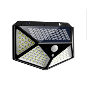 Đèn năng lượng mặt trời Cảm biến tự động bật tắt 100 Mắt Led 3 CHẾ ĐỘ SÁNG