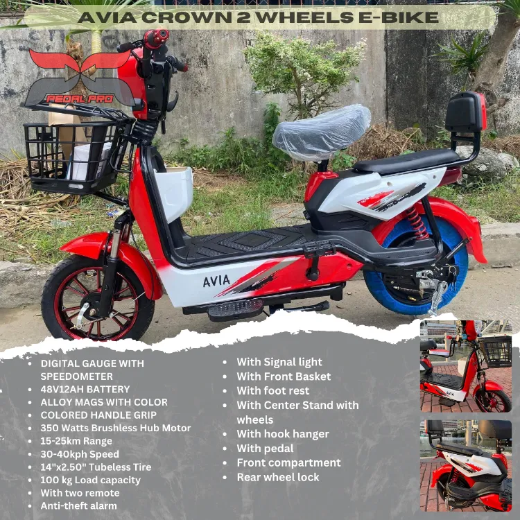 wheels E-Scooter Ebike Electric Bike 500 watts motor Outdoor e-bike with  Digital Gauge Panel and Anti theft alarm with Free Helmet