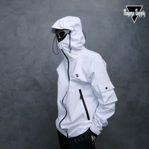 RA CLOTH JAKET GROPCORE WATERPROOF NAGOYA JAKET PARASUT PRIA ANTI AIR