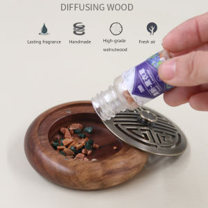 Car Black Walnut Essential Oil Aromatherapy Ornament Long Lasting Fragrance Odor Eliminator
