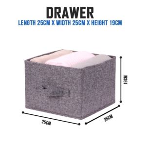 【SG Seller】Hanging Wardrobe Organiser Closet Storage Bag Organizer Storage Clothes Storage Box#049