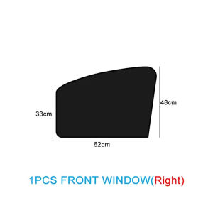 Magnetic Car Sunshade UV Protection Curtain Sun Shield Cover Double Side Auto Window Sun Shade Protector Cover Accessory Diy-152c4c8b