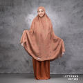 Tazbiya x Kemiso Layyanah Series Mukena Set Sajadah Allsize Dewasa. 