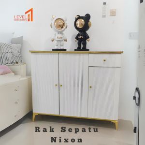 Rak Sepatu Besi Jumbo Premium | Rak Sepatu Minimalis Premium