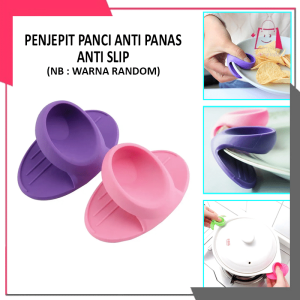 PENJEPIT PELINDUNG TANGAN JARI SILIKON ANTI PANAS PANCI MANGKOK WAJAN
