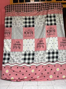 Sarung Kasur Resleting SUMMER BEACH - Motif Terbaru 2024