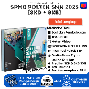 Edisi Terbaeu Buku SPMB POLTEK SSN [SKD + SKB] (Edisi Lengkap + Free Akses Online) Sesuai Dengan Kisi-kisi Terbaru SSN