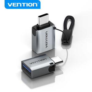 Vention OTG Type C to USB 3.0 Adapter USB C to USB A Converter for handphone Samsung S8 HuaWei P9 / P10 / P20 / Mate 9 / Mate 10 Honor XiaoMi 4C Nexus 5X 6P LG G5 HP Lenovo Asus Google Razer Microsoft HTC 2020 USB C OTG Converter