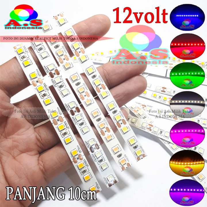 Lampu LED MENTAHAN Untuk Merakit Variasi Strobo Rem Running 10CM 12Volt