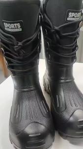 Winter Waterproof Mens Outdoor Work Snow Boots Fishing Warm Riding High Tube Cold-Proof Fishing Boots