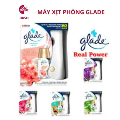 [HCM] Máy Xịt Thơm Phòng Glade Tự Động 3in1 Hàng Chuẩn Thái Lan