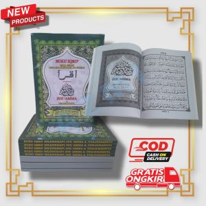Buku IQRO Juz Amma Bendel Besar CD Hijau Iqro Juz Ama