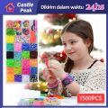 [Ready Stock!]Set 1500pcs Rainbow Loom Bands / Gelang Karet Warna Warni Tali Karet Loom Band Mainan Kerajinan Anak. 