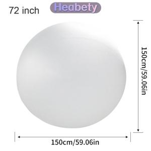 Heabety  72 Inch Lớn Bóng Bay Khổng Lồ Hiệu Suất Cao Su Trang Trí Nội Thất Bóng Đảng Lễ Kỷ Niệm Lễ Hội Trang Trí Giáng Sinh Trang Trí Đám Cưới