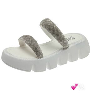 Dép lê hai quai đính đá 🔥HOTHOT🔥hàng QC full box Ana QC