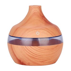 Máy xông tinh dầu Hồ Lô cao cấp Máy phun sương dung tích 300ml có hiệu ứng đèn LED Phát tán tinh dầu 20 mét vuông